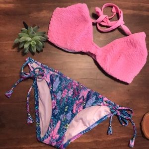 Smocked Bikini Victoria’s Secret Bottoms Bikini